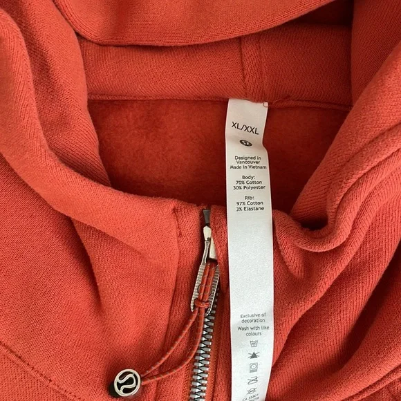 Lululemon scuba oversized full zip - size XL/XXL - Picture 2 of 3